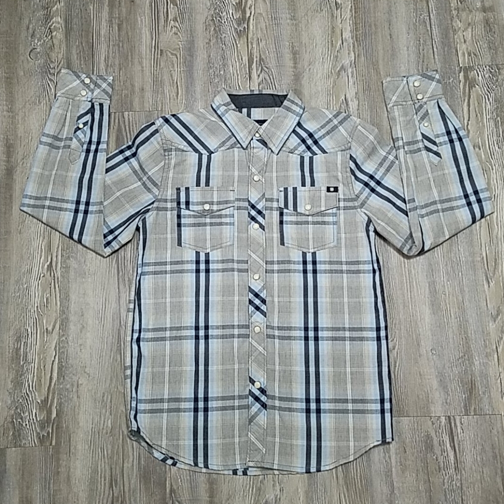 Lucky Brand Long Sleeve Plaid Shirt
